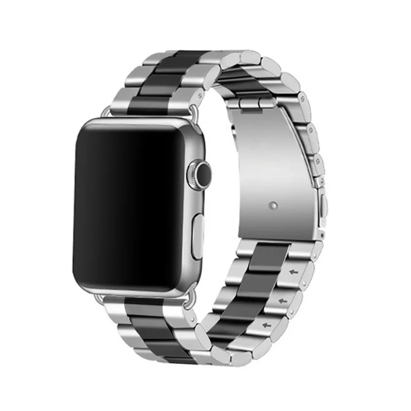 Смарт часы ремешок 44 мм для apple watch series 2 металлические ремешки для часов iwatch 40 мм нержавеющая сталь для iphone watch 42 мм 38 мм 2 1