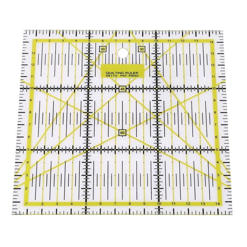 Линейка для шитья сделай сам инструмент лоскутного квадратная линейка