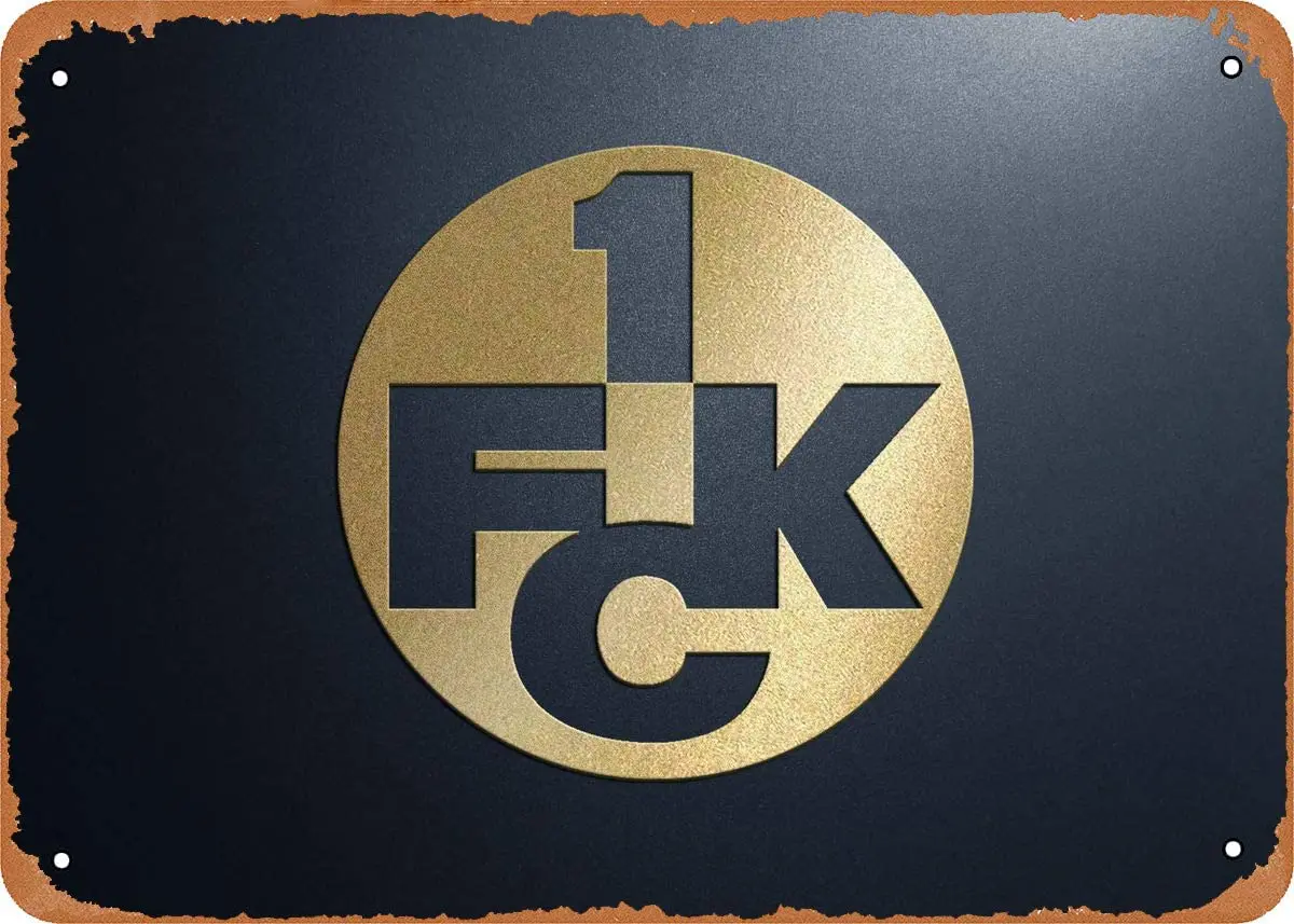 

Металлический знак Спорт fc kaisers lautern 8x1 2 винтажная Оловянная пластина