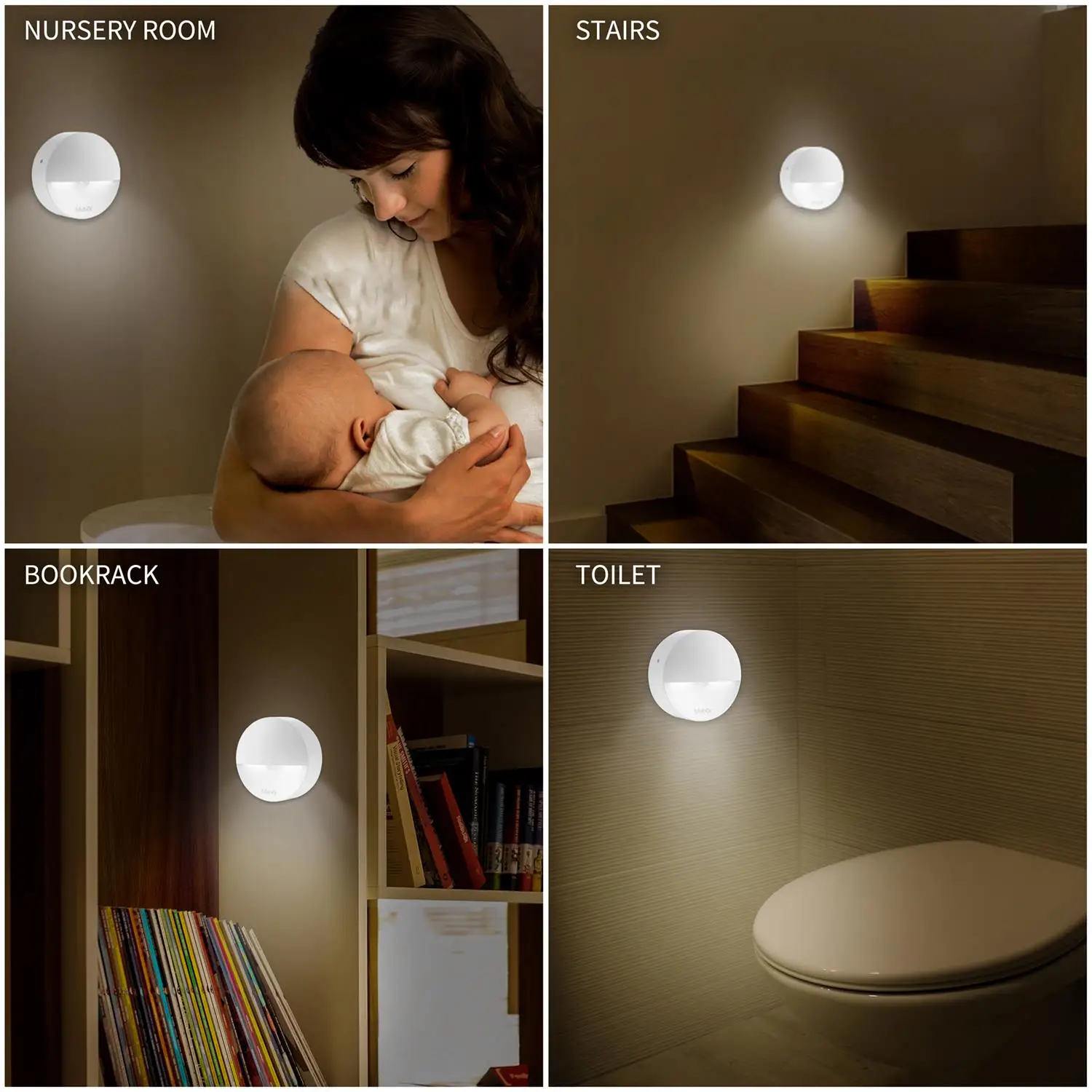 

Night Light PIR Sensor Closet Automatic Wardrobe Cupboard Induction Light Portable Cabinet Lights LED Emergency Camping
