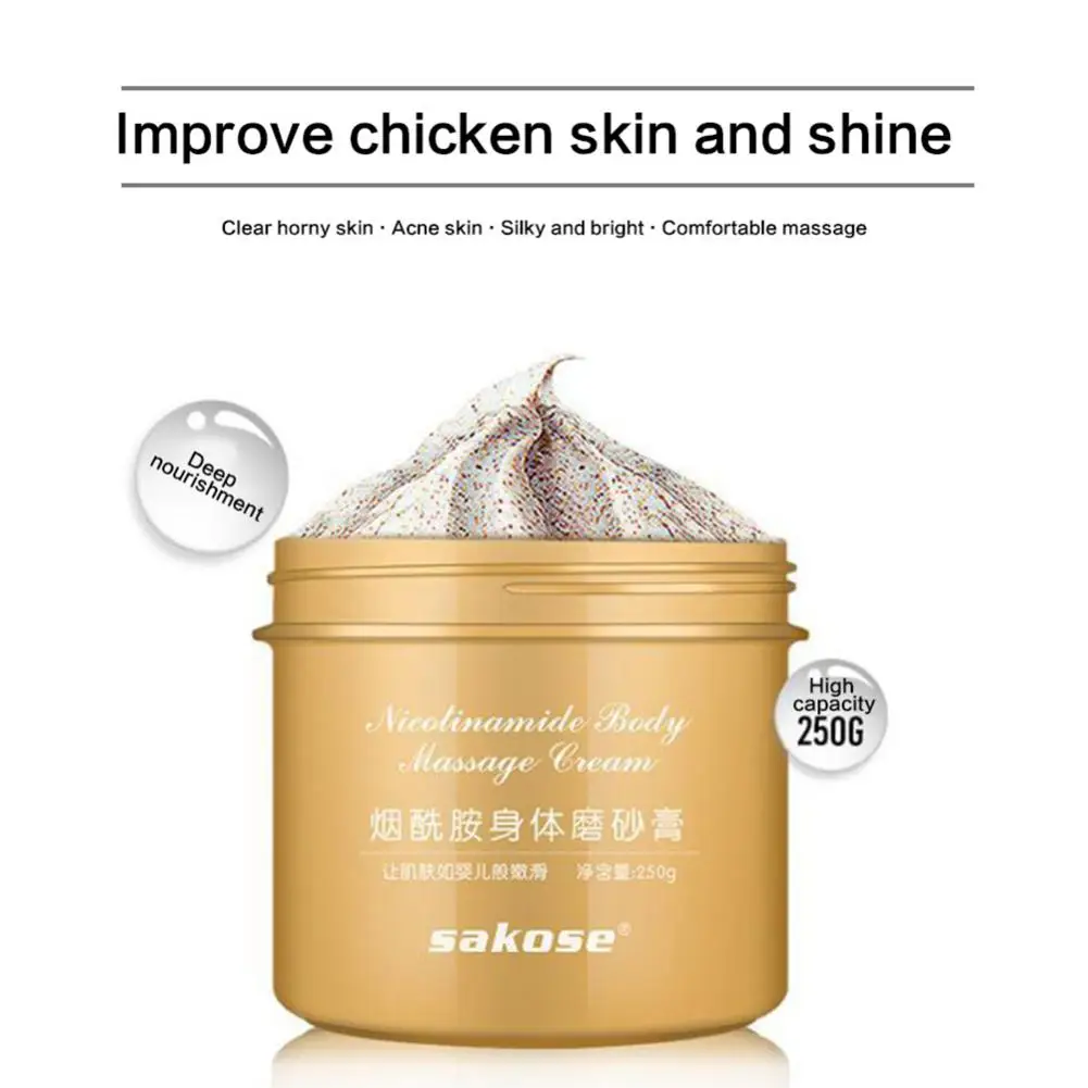 Яркие Гламурные по уходу за кожей никотинамид пилинг для тела на каждый день