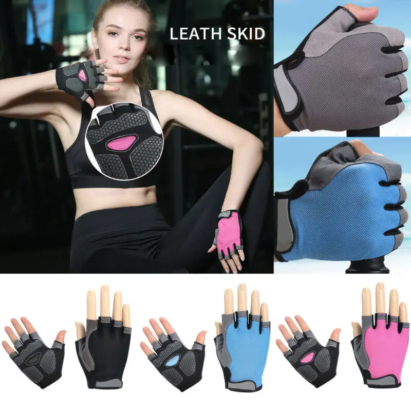 Гелевые перчатки для езды на велосипеде MTB без пальцев мужчин и женщин|Перчатки велоспорта| |
