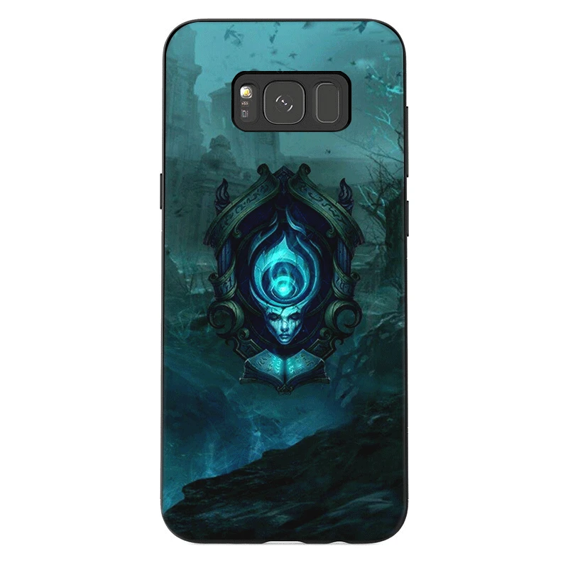 Phone Case TPU For Samsung Note 8 9 S6 S7 Edge S8 S9 S10 S10E Plus M10 M20 M30 M40 League Of Legends Game Colored Drawing | Мобильные