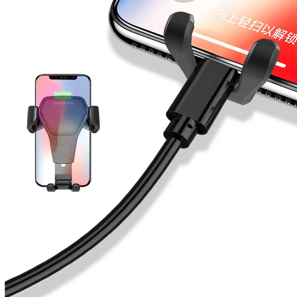 

Universal Mobile Phone Car Gravity Mobile Phone Bracket Air Vent Mounted Auto-Clamping Adjustable Gravity Car Mount