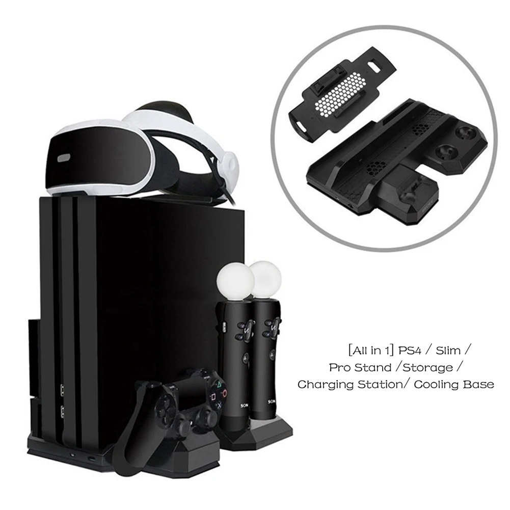 

Cooling Stand for PS4 Slim Pro Controller Charger Display Stand for PSVR