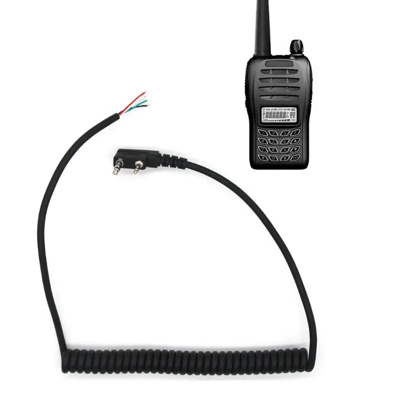

Speaker Mic Walkie Talkie Speaker Cable for baofeng UV5R for kenwood TK-240