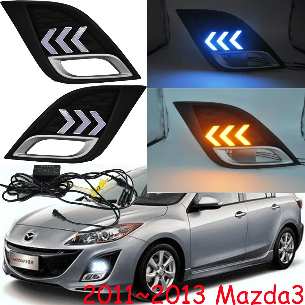 2011 2012 2013 год фары для Mazda 3 мазда3 дневного света axela автомобильные аксессуары