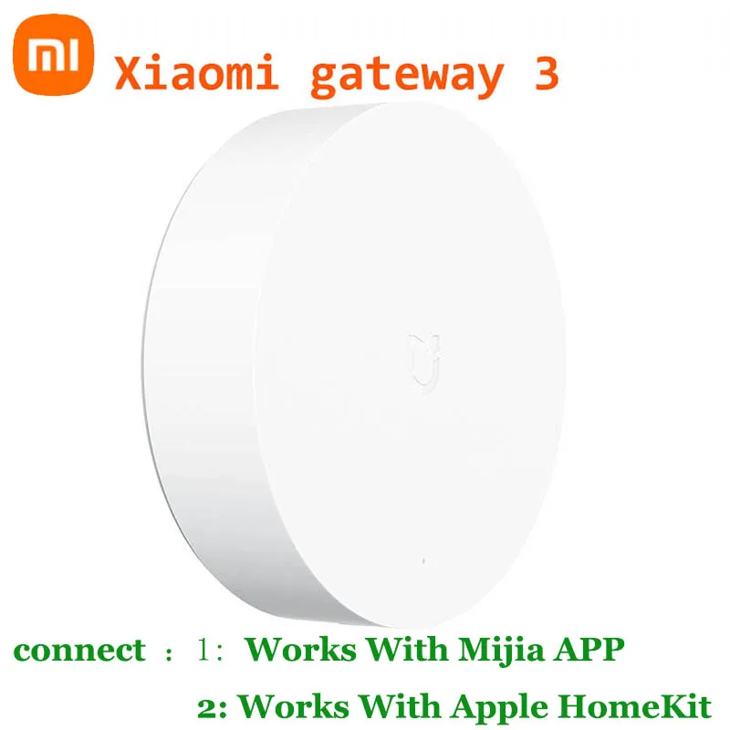 Xiaomi gateway 3 Zigbee Wi Fi Bluetooth/Дым человеческого тела/двери и окна/погружение в