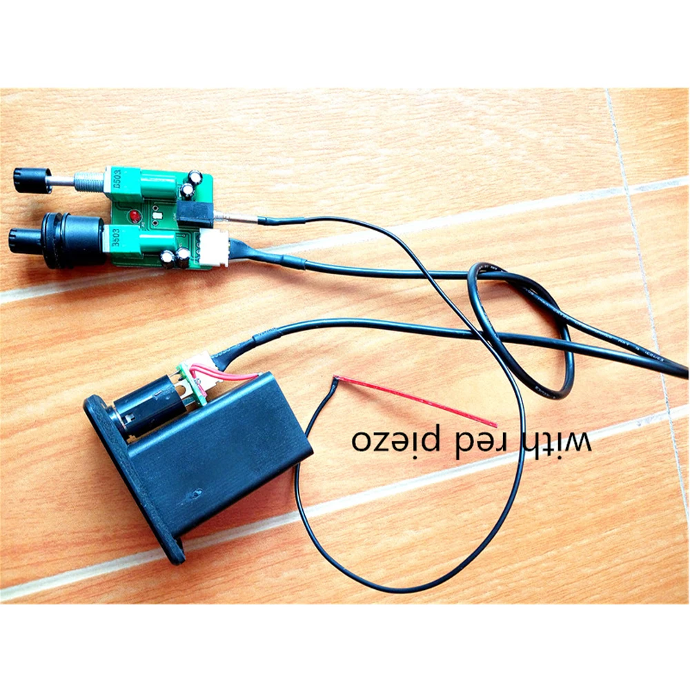 2 Bands Pickup for Acoustic Guitar with Red Piezo Soft Ceramic Sadlle Equalizer System | Спорт и развлечения