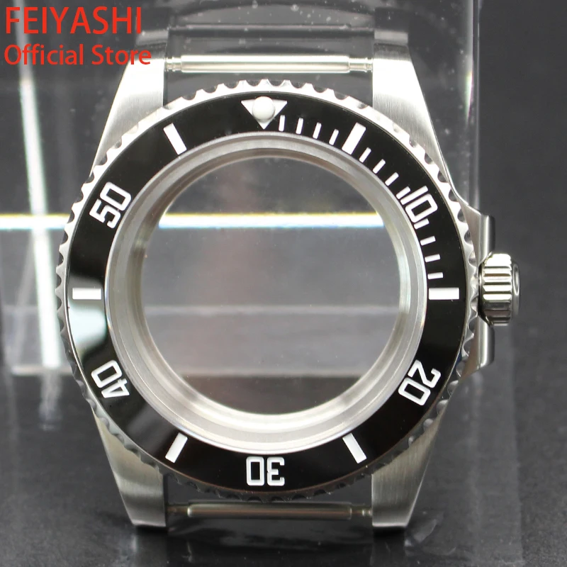 40mm Case Men's Watch 316L Stainless Steel Sapphire Glass For Seiko nh35 nh36 Eta 2824 Miyota 8215 Movement 28.5mm Dial Daytona