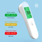 Детский цифровой инфракрасный Термометр BOXYM с ЖК-дисплеем, измерение тела, измерение лба, Бесконтактный Детский Термометр с сумкой для хранения