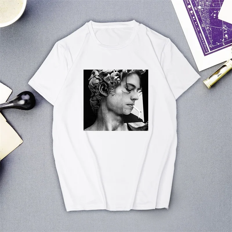 Женская новая футболка фигура женщины леденец печать Эстетическая одежда