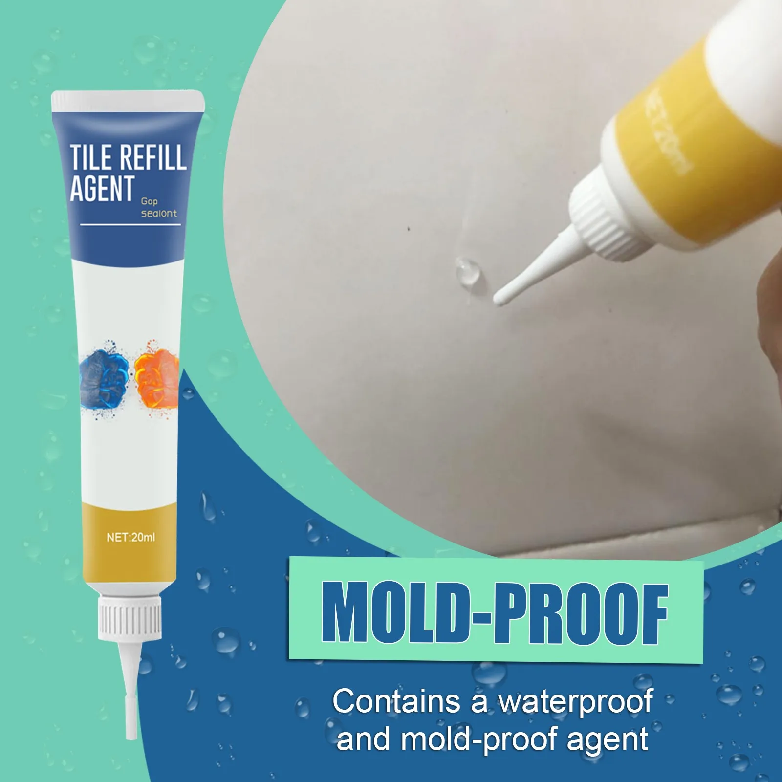 

Mold Mildew Cleaner Gel Household Cleaner For Wall Tiles Stain Problem Solver Grout Stain And Sealant Stain Mildew Remover