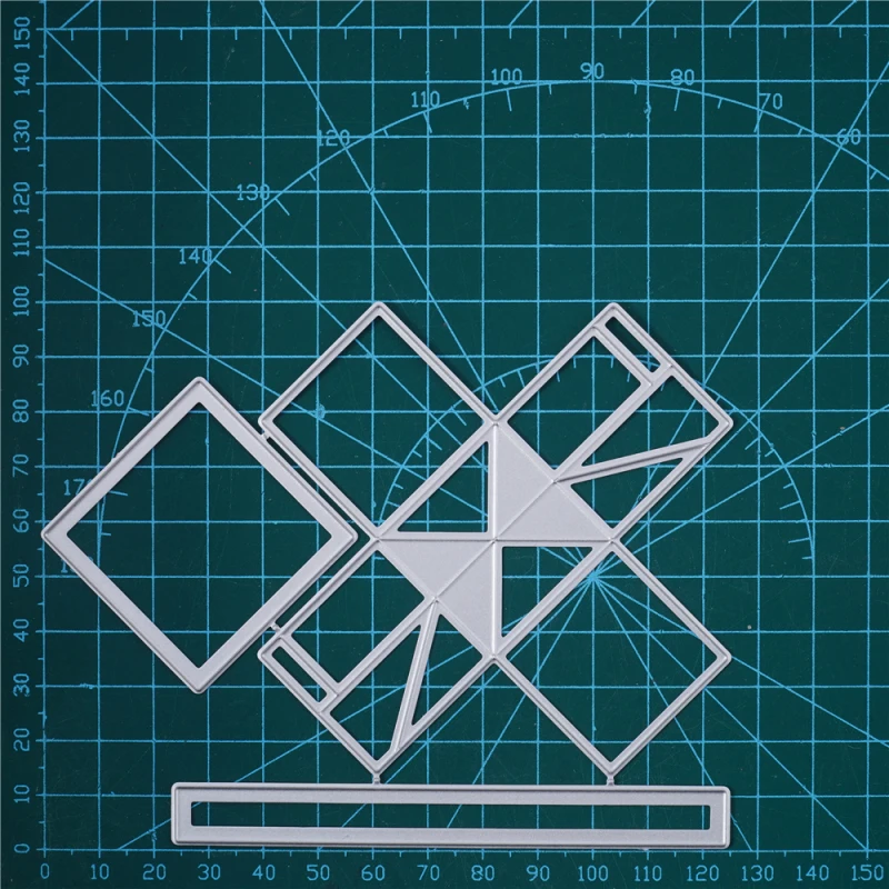 3D фото коллаж всплывающая карта металлическая высечка трафарет для скрапбукинга