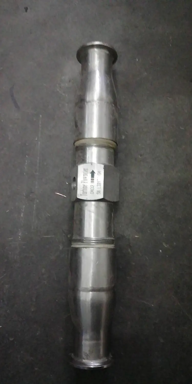 Санитарные зажимные расходомеры турбины из нержавеющей стали для