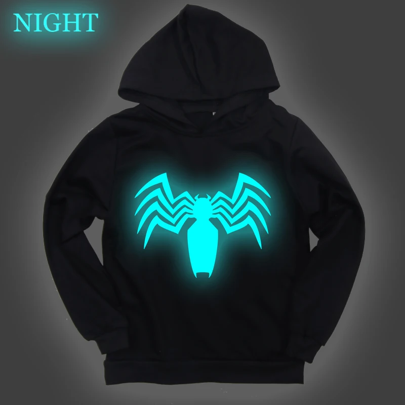 Лидер продаж модные светящиеся толстовки для маленьких мальчиков и девочек