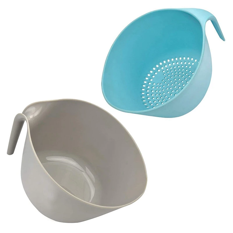 2 в 1 большая чаша дуршлаг набор и пищевые фильтры подходит для мытья фруктов