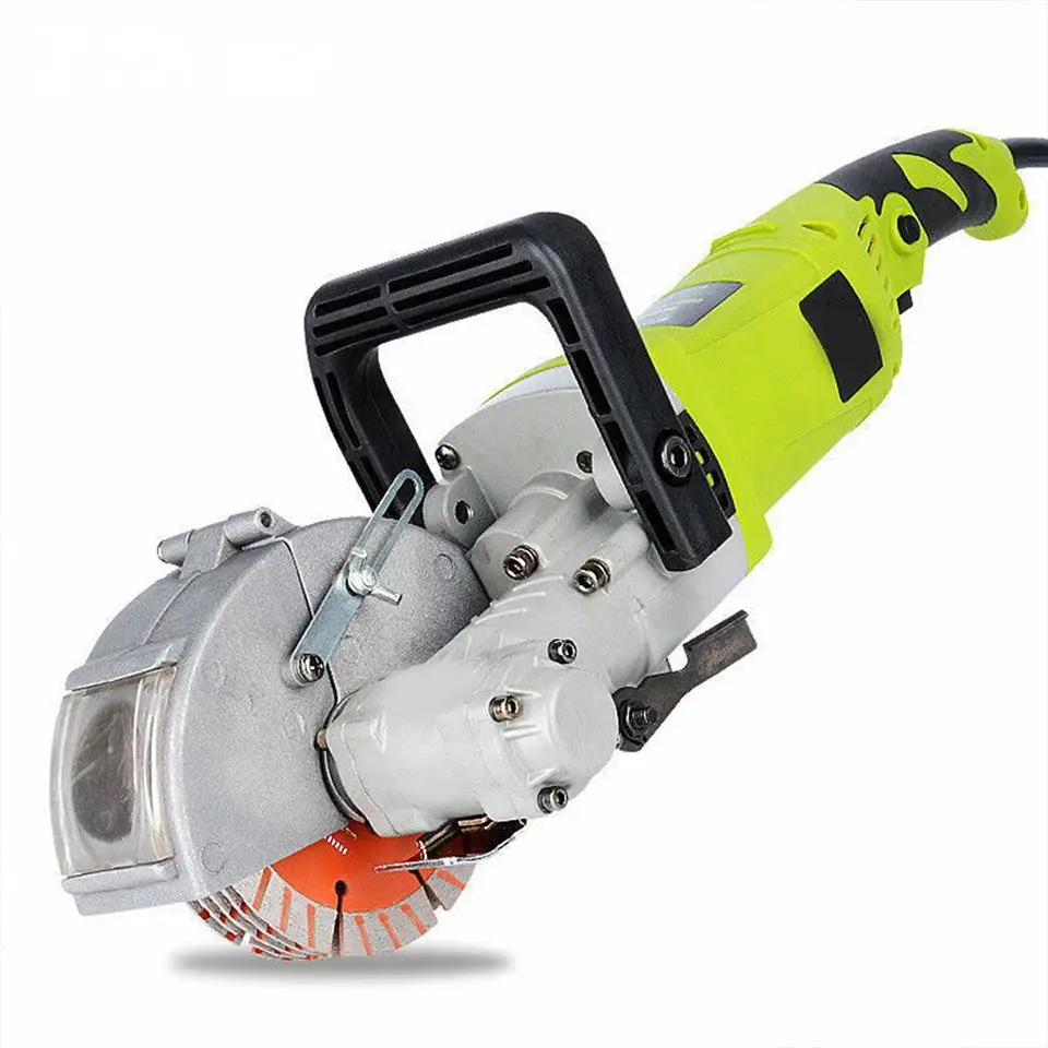 

220V Electric Wall Chaser Groove Cutting Machine Wall slotting machine Steel Concrete cutting machine 5.2KW