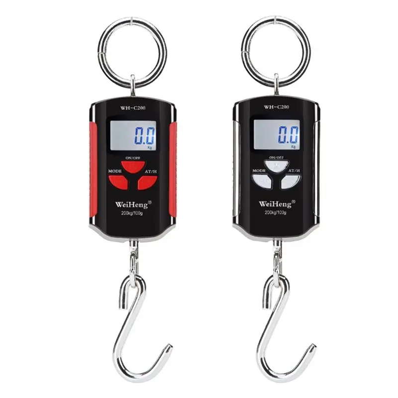 200 кг 400lb мини крановые весы сверхмощные Цифровые Висячие весы lcd с подсветкой