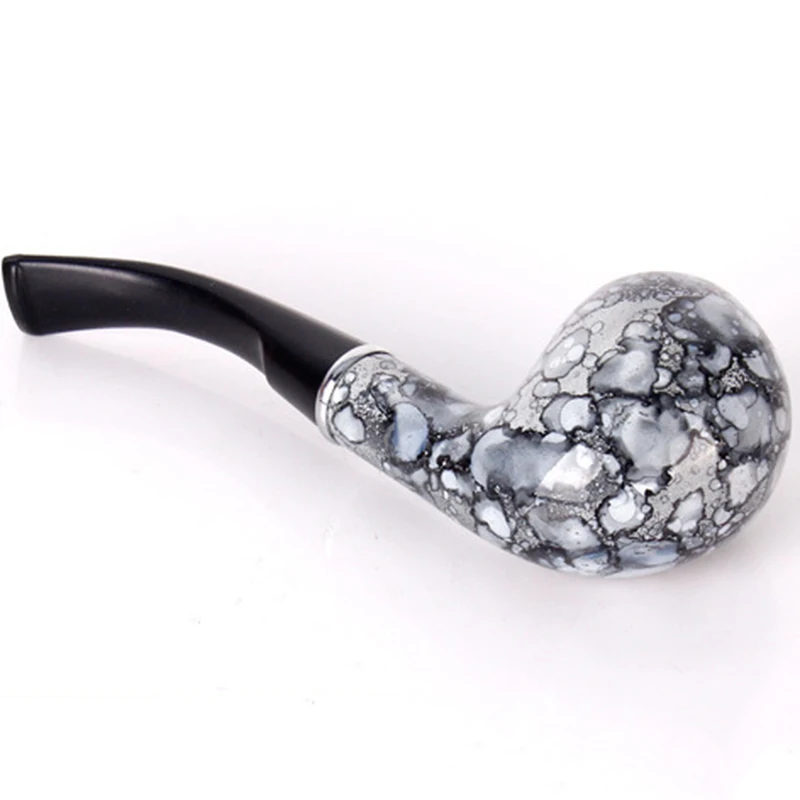 

1pc Pipe Chimney Double Filter Long Smoking Pipes Herb Tobacco Pipe Cigar Gifts Narguile Grinder Smoke Mouthpiece
