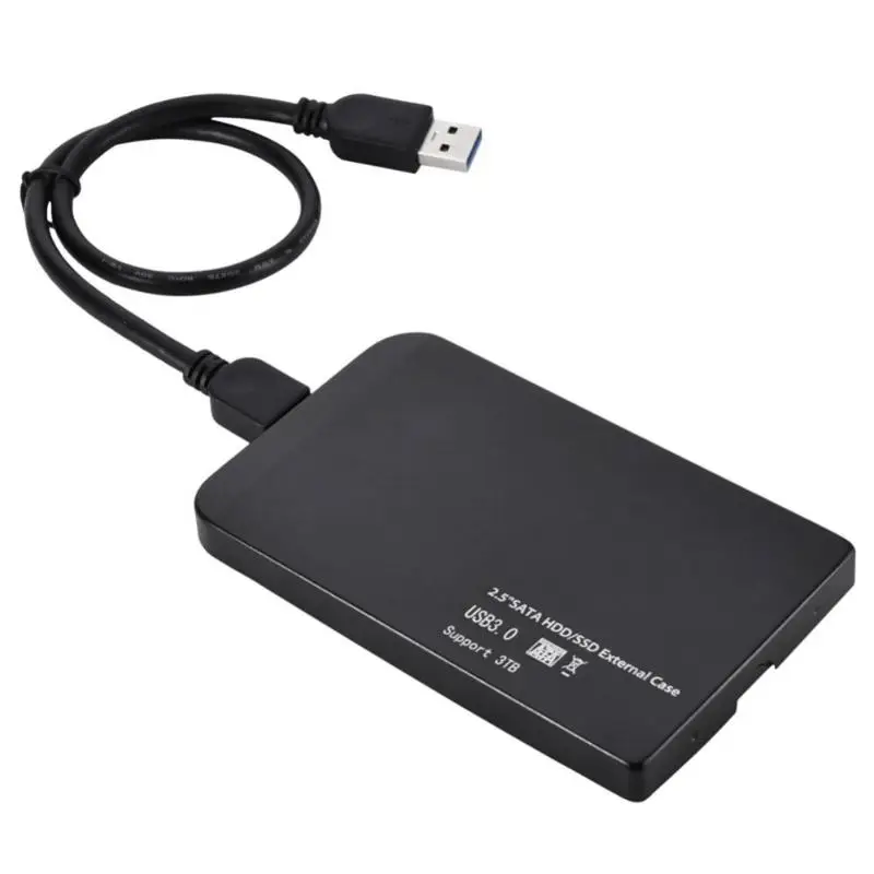 VKTECH алюминиевый сплав 2," USB 3,0 на SATA внешний жесткий диск Корпус HDD чехол 5 Гбит/с HDD корпус высокоскоростной SSD коробка