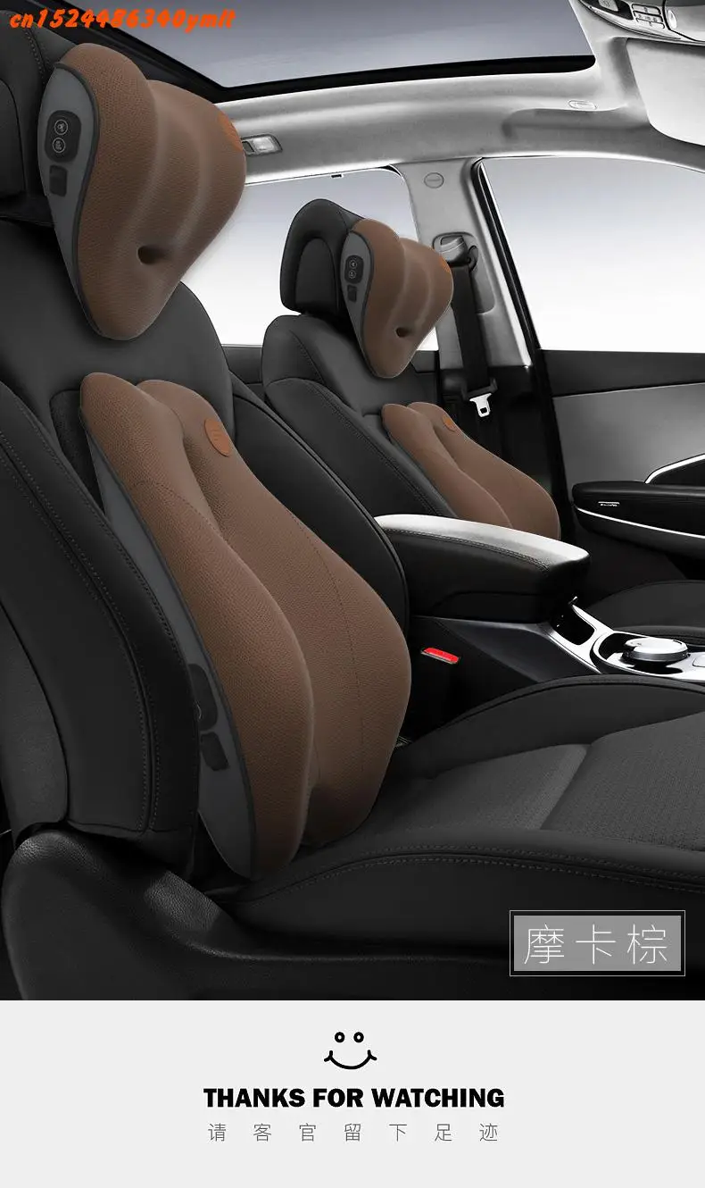 

High-quality Car Electric Massage Seat Headrest And Electric Massage Seat Lumbar Backrest For Toyota Highlande Reiz MARK X Vios