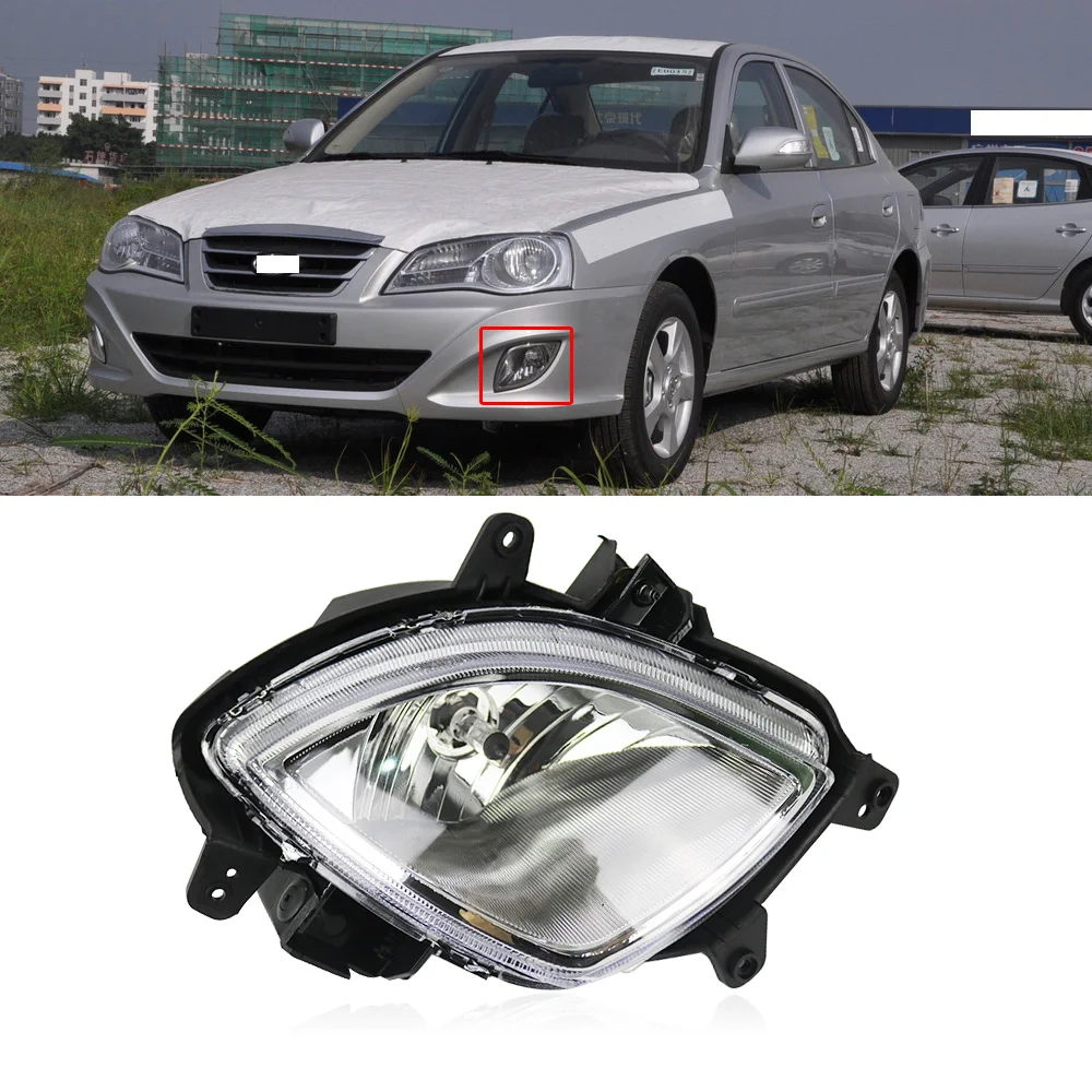 CAPQX для Hyundai ELANTRA 2011 2012 переднего бампера Туман светильник фары противотуманные