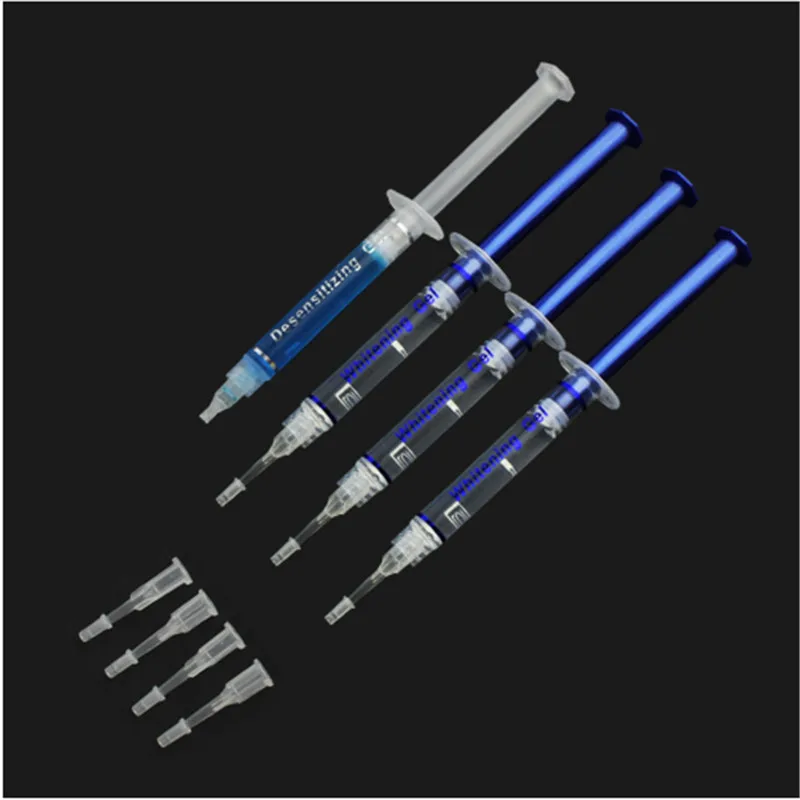 Горячая отбеливание зубов 44% система для отбеливания Оральный гель комплект