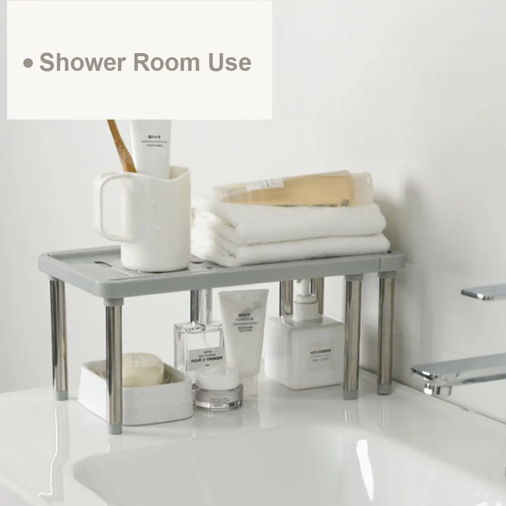 Полка Регулируемая кухонная полка для хранения специй органайзер на кухне