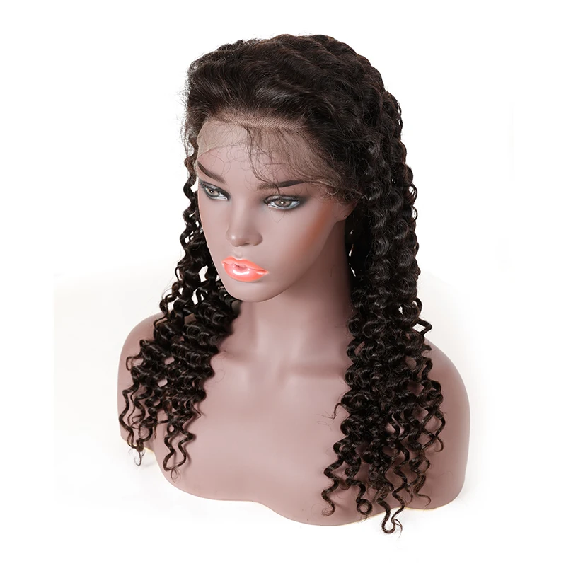 Бразильский парик с глубоким волнистым кружевом 13x6 предварительно сорвал