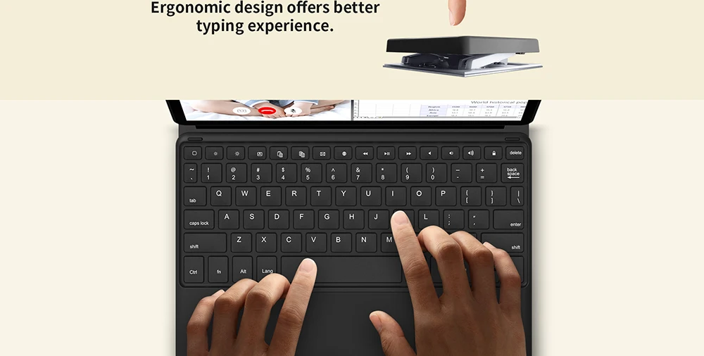 Teclast TL-T30 2-в-1 Магнитный клавиатура с док-станцией Интерфейс Защитная крышка чехол комбинированный Анти-пыль Водонепроницаемый чехол