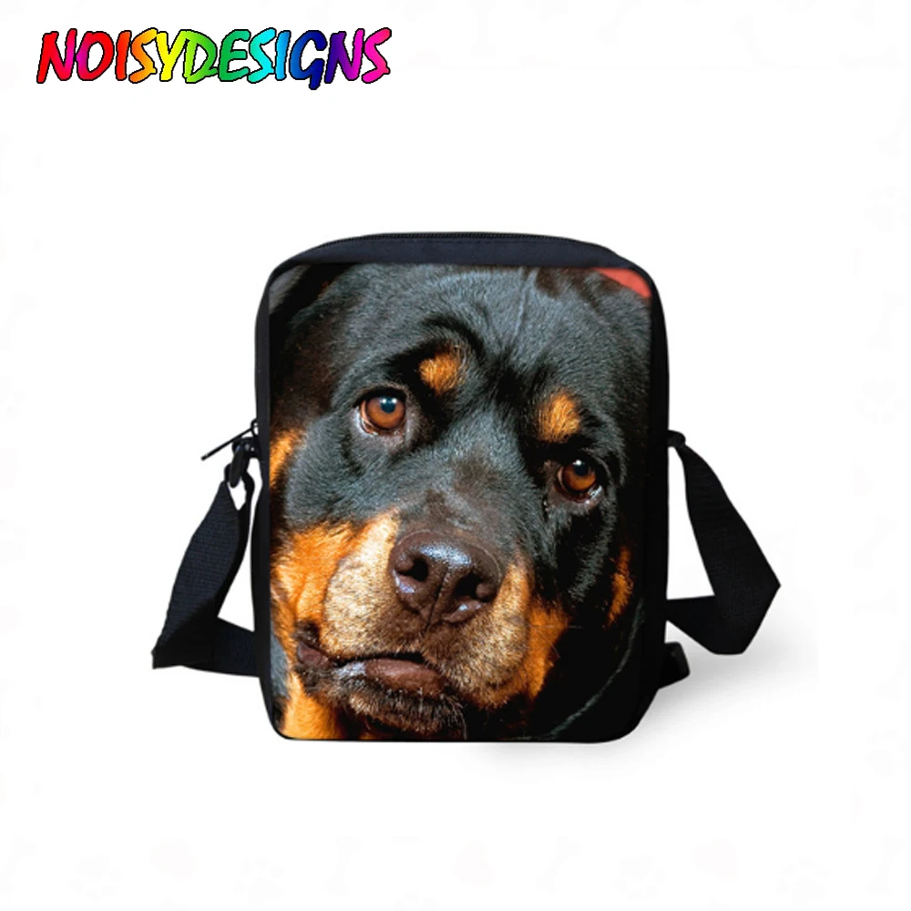 Женская сумка почтальонка с 3D принтом животных|Сумки ручками| |