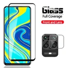 Защитное стекло 9H для Xiaomi redmi note 9S Tempred, Защита экрана для Redmi note 9 Pro mi poco x3 nfc с пленкой для объектива камеры