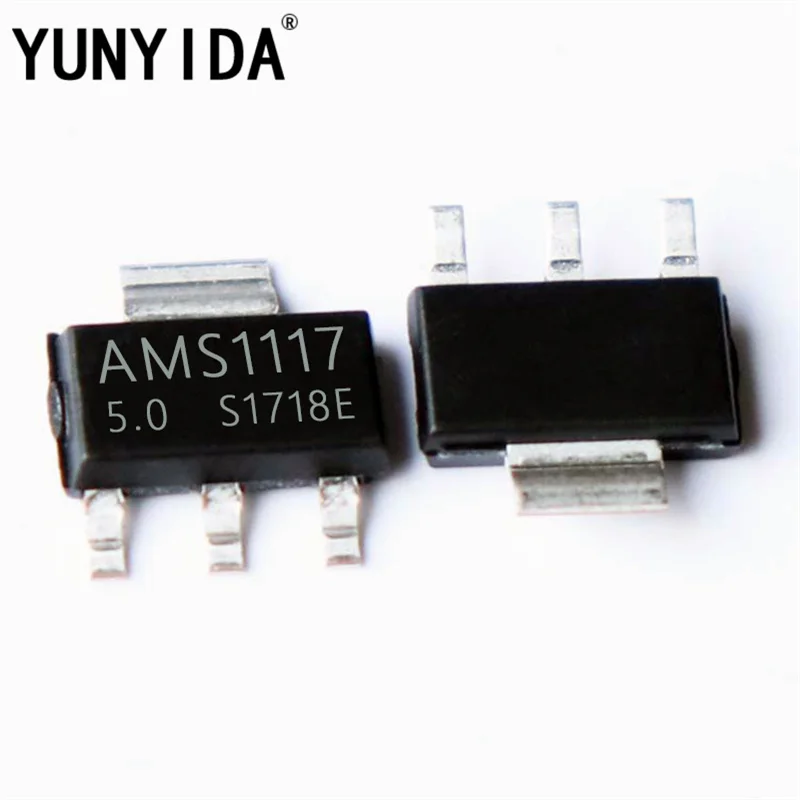 20 штук AMS1117 3.3V СОТ 223 1.2V 1.5V 2.5V 1.8V ADJ 5.0V|sot-223| |