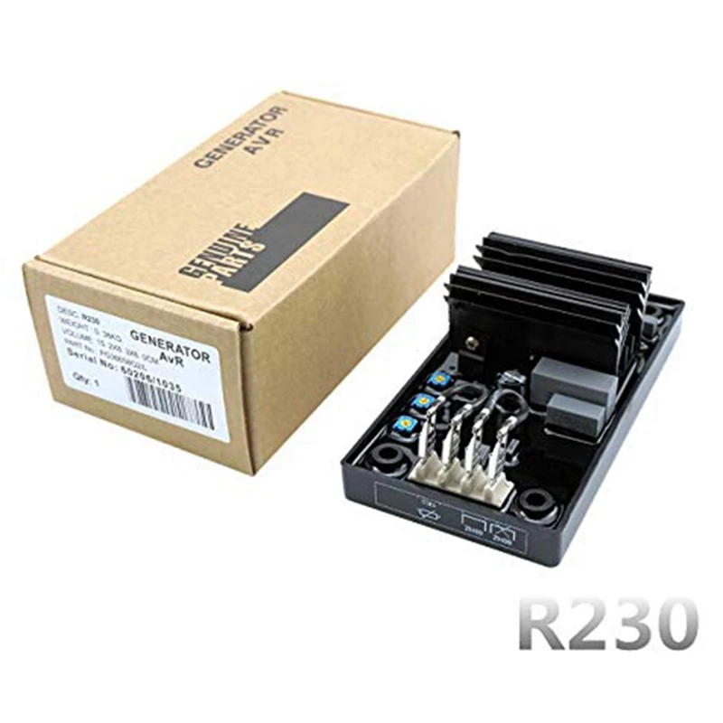 

R230 Avr 90-140V Ac Voltage Automatic Voltage Regulator Brushless Generator Avr Module Accessory Mengonee