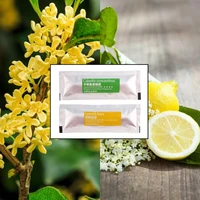 20pcs car air aromatherapy refills osmanthus fragrance replacement sticks lemon fragrance solid perfume for home