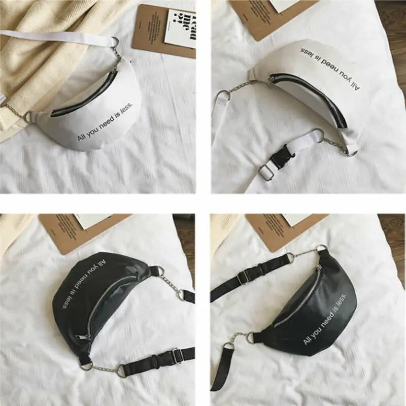 Женская поясная сумка дорожная бедренная маленький кошелек нагрудный карман