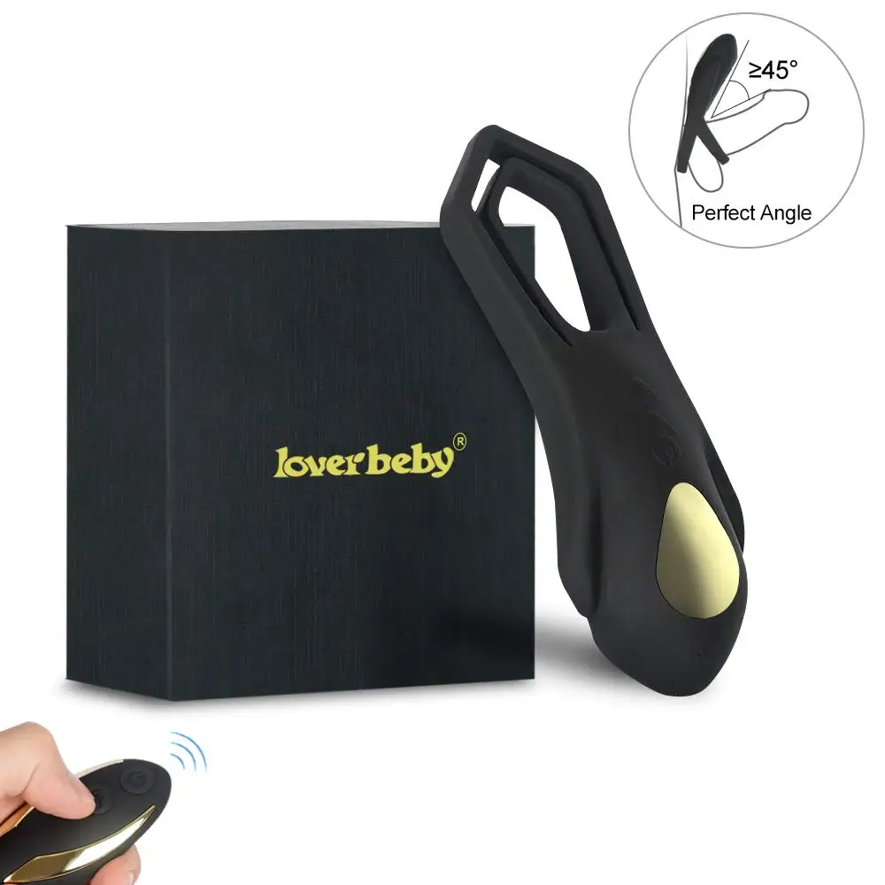 Кольцо для пениса вибратор беспроводной дистанционный G Spot вибрационный