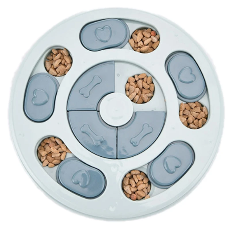 Корм для собак поворотный стол домашних животных щенок диспенсер собака