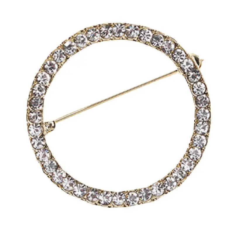 Новинка простые креативные хрустальные броши булавки брошь для кардигана