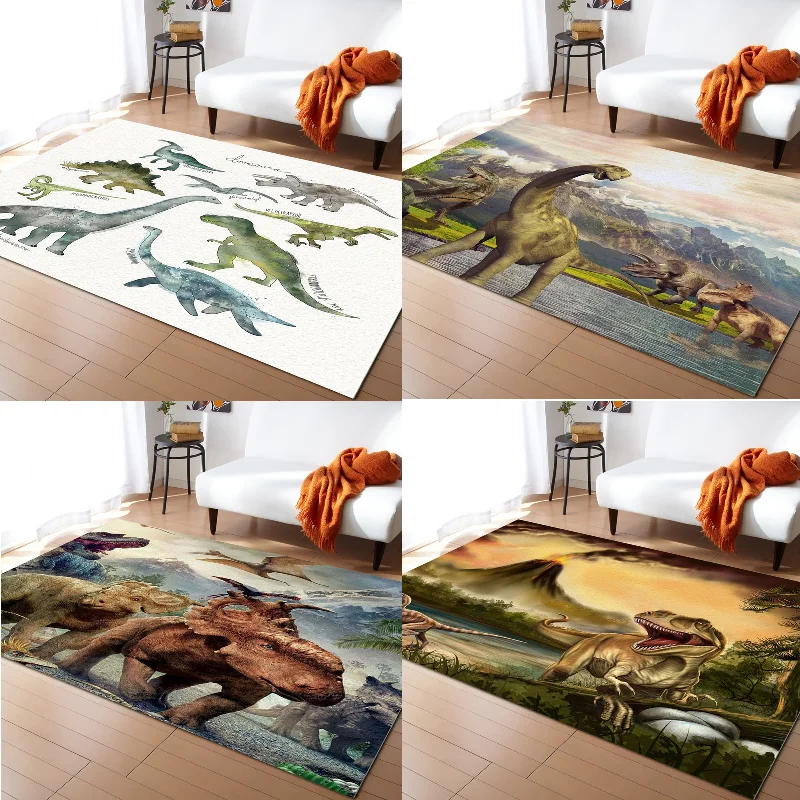 

Ковер с рисунком динозавра, ковер для гостиной, большой коврик, большие коврики для спальни, ковер для спальни, уличный ковер