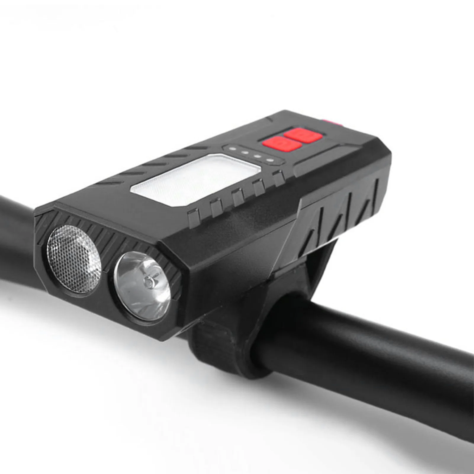 

Фара велосипедная с зарядкой от USB и функцией внешнего аккумулятора