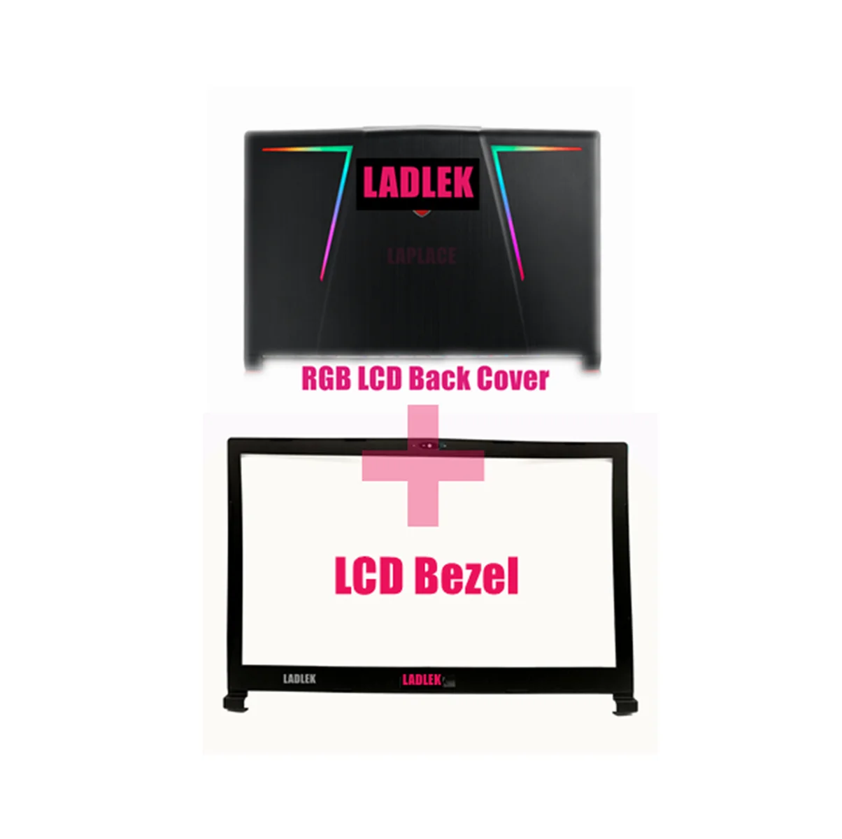 RGB Cover and Bezel Задняя крышка ЖК-дисплея/ободок/Упор для рук/нижний чехол для MSI GE73 Raider RGB 8RE/GE73 Raider RGB 8RF/GE73 Raider RGB/GE73VR 8RF Raider RGB - Цвет: RGB Cover and Bezel