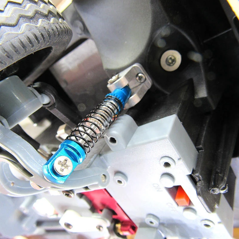 

for WPL D12 RC Car Upgrades Parts Metal Front & Rear Shock Absorbers Damper with Fixed Seat Accessories