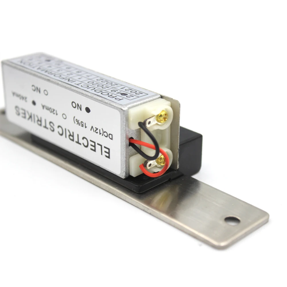 Электрический дверной замок для системы контроля доступа с защитой от