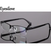 men finished myopia glasses half rim nearsighted glasses prescription glasses ready made eyeglasses degree 0 50 to 6 00
