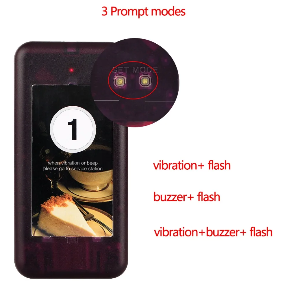 Беспроводной пейджер Retekess T112 999 каналов система ожидания для ресторанов 1