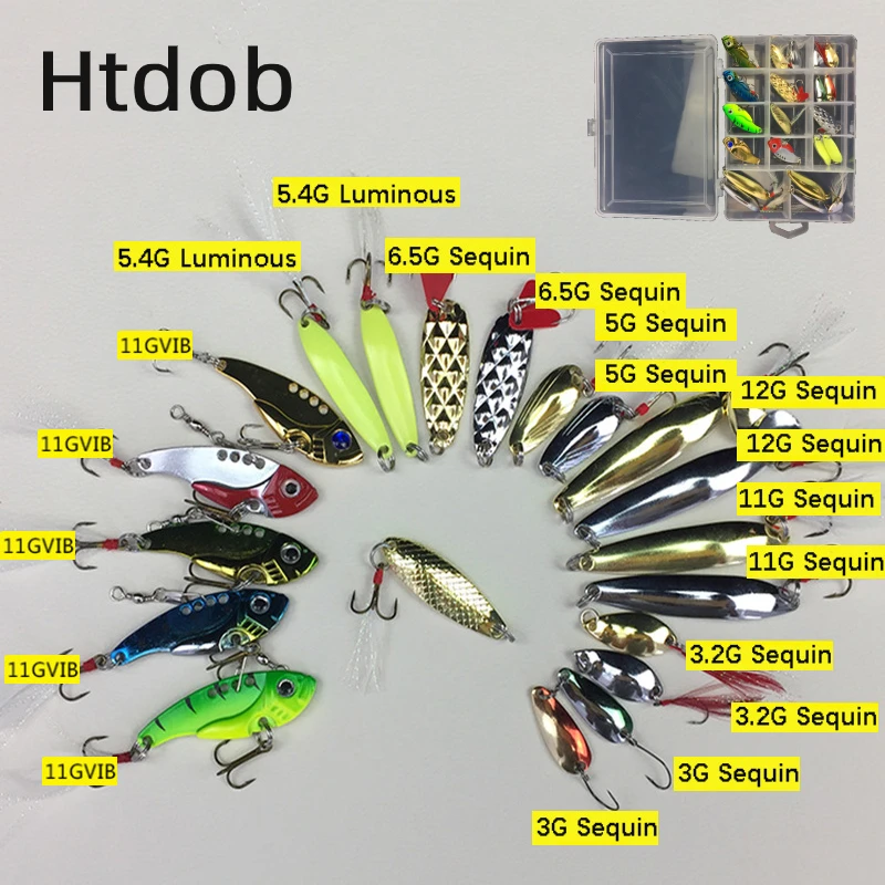 

21 шт., блесна для рыбалки, блестящая ложка