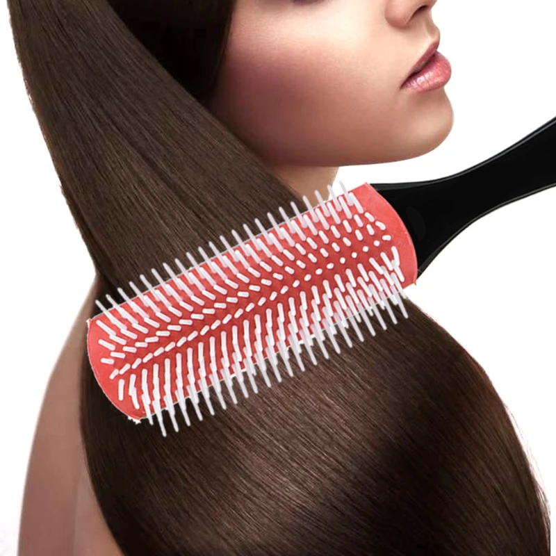 

3pcs/set Double-headed Eyebrow Brush Brow Comb Detachable Massage Comb Hairbrush Set Home Travel Hair Styling Tool