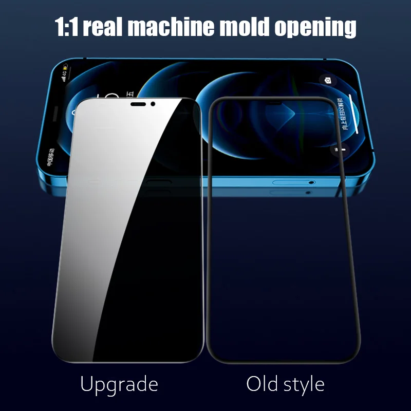 

Super Tough Anti-Peep Tempered Glass for iPhone 12 Pro Max Mini 11 Pro Max Privacy Screen Protector for iPhone Xs Max 12 Mini